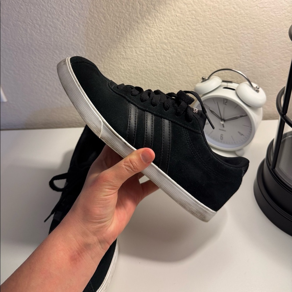 Adidas black trainers
Size 8,5 
 #sneakers #adidas